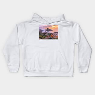 Sugarloaf Rock - Winter Sunset Kids Hoodie